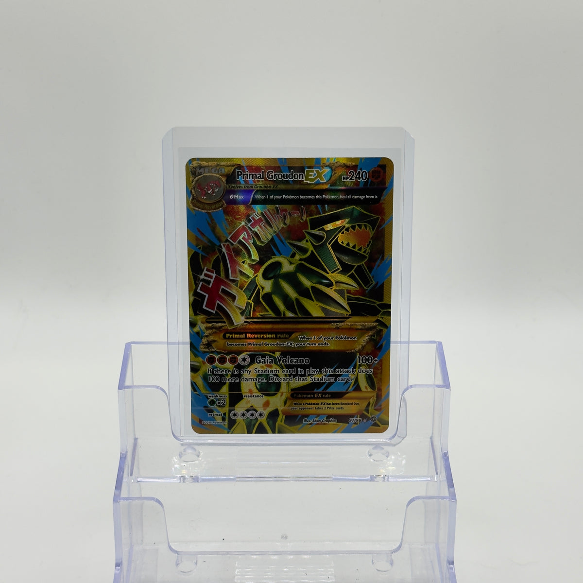 Primal Groudon EX (Full Art) - NM