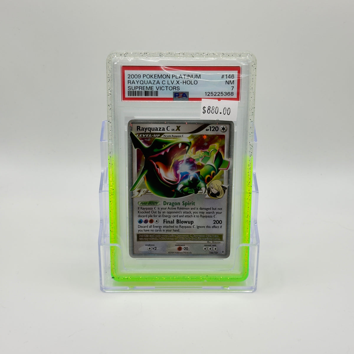 Rayquaza C LV.X #146 - PSA 7