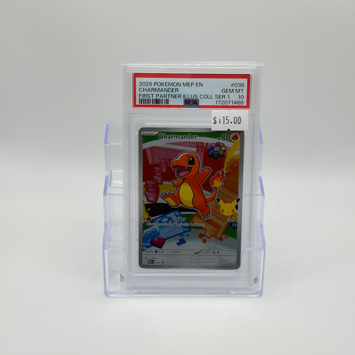 Charmander #038 - PSA 10