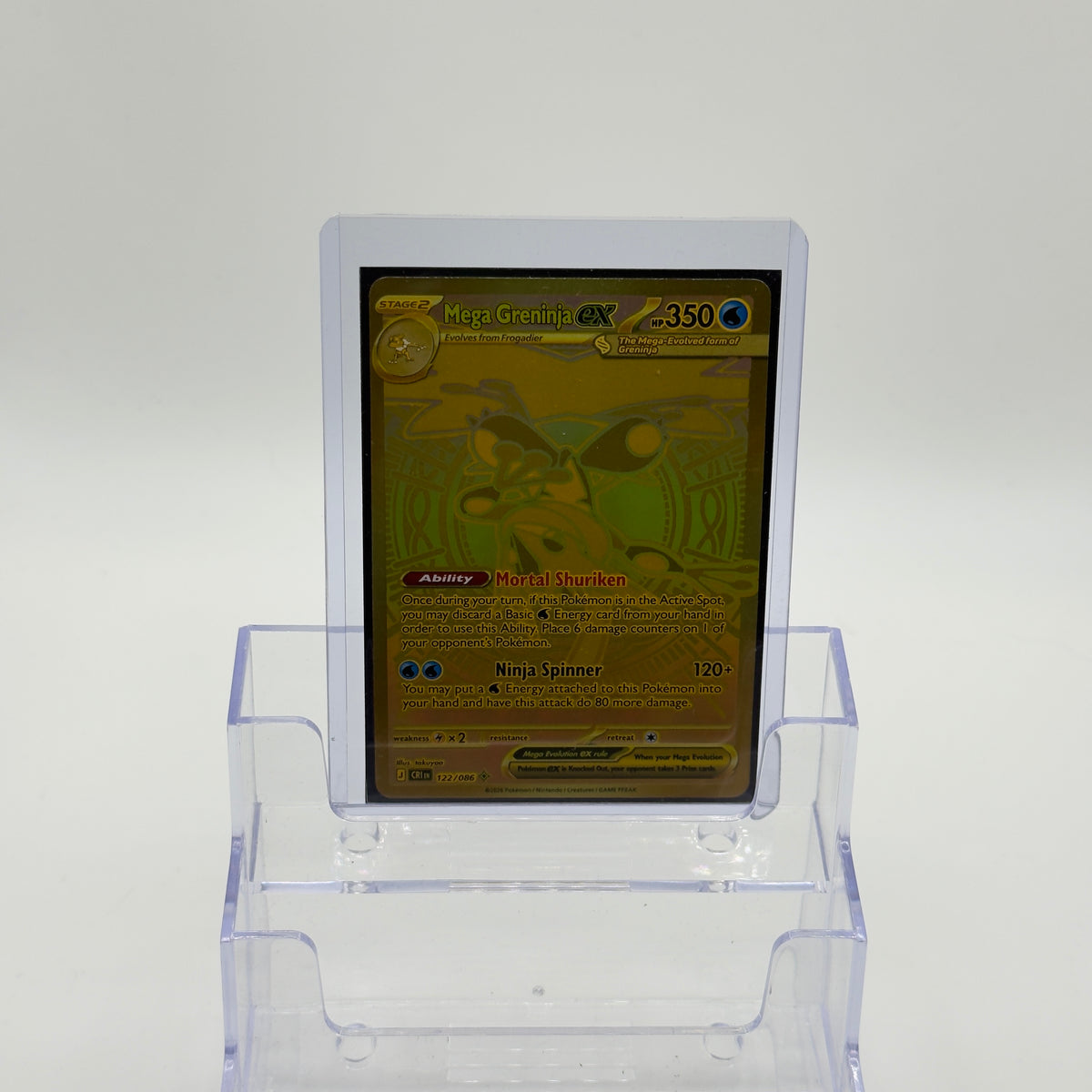 Mega Greninja ex 122/086 - NM