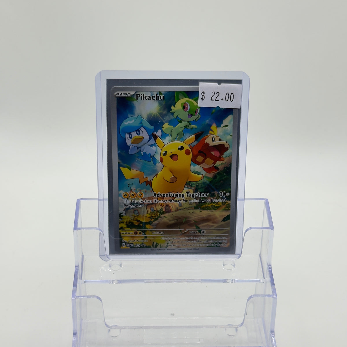 Pikachu #027 - NM