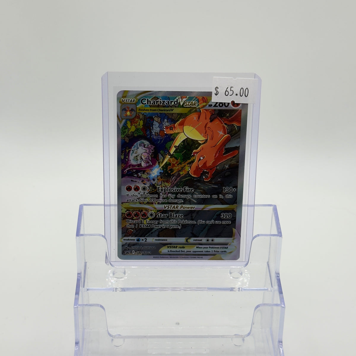 Charizard VSTAR SWSH262 - NM