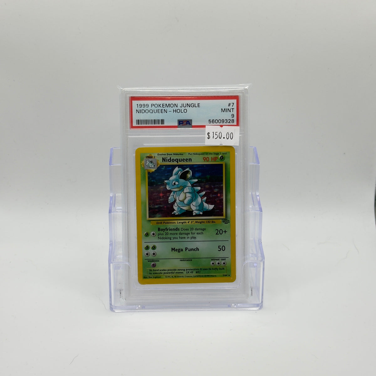 Nidoqueen — Holo #7/64 - PSA 9