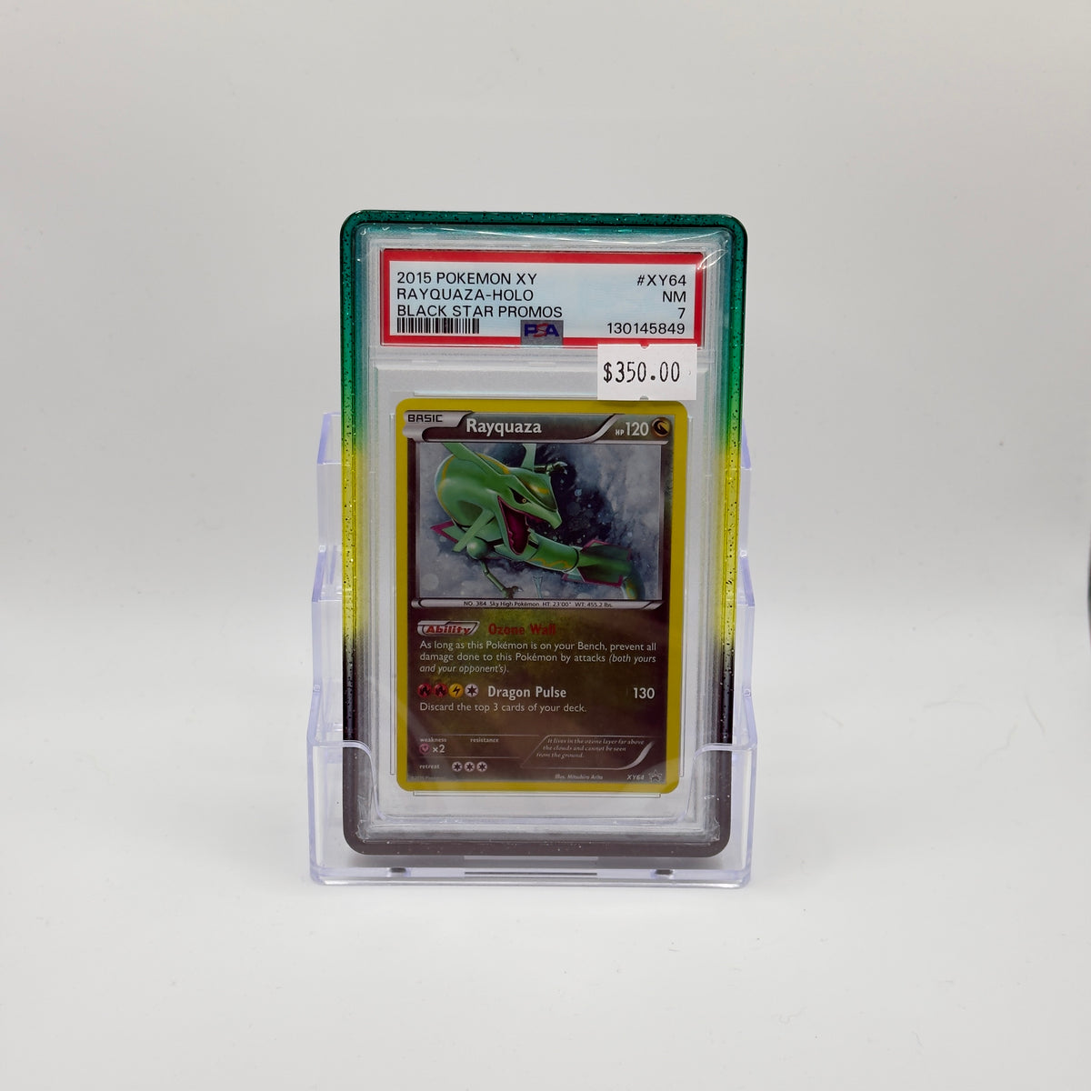 Rayquaza — Holo Promo #XY64 - PSA 7