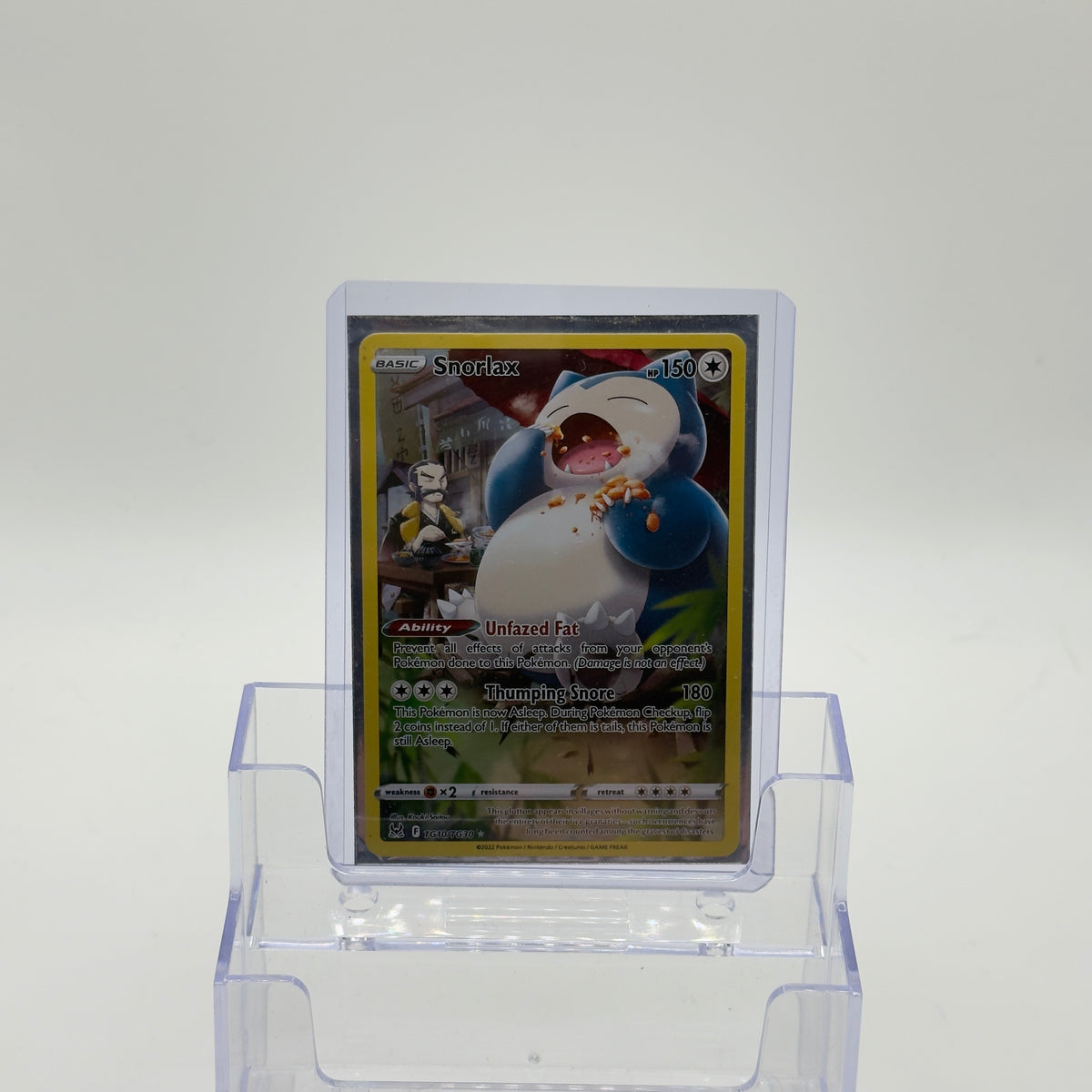 Snorlax — Trainer Gallery Holo #TG10/TG30 - NM