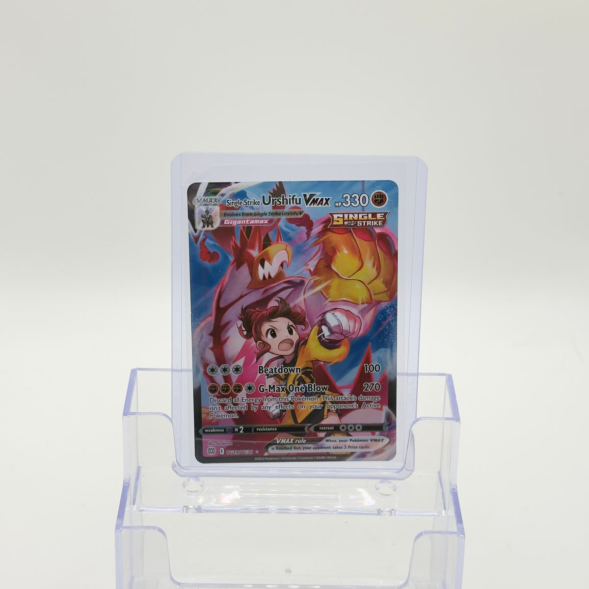 Single Strike Urshifu VMAX — Trainer Gallery Holo #TG19/TG30 - NM