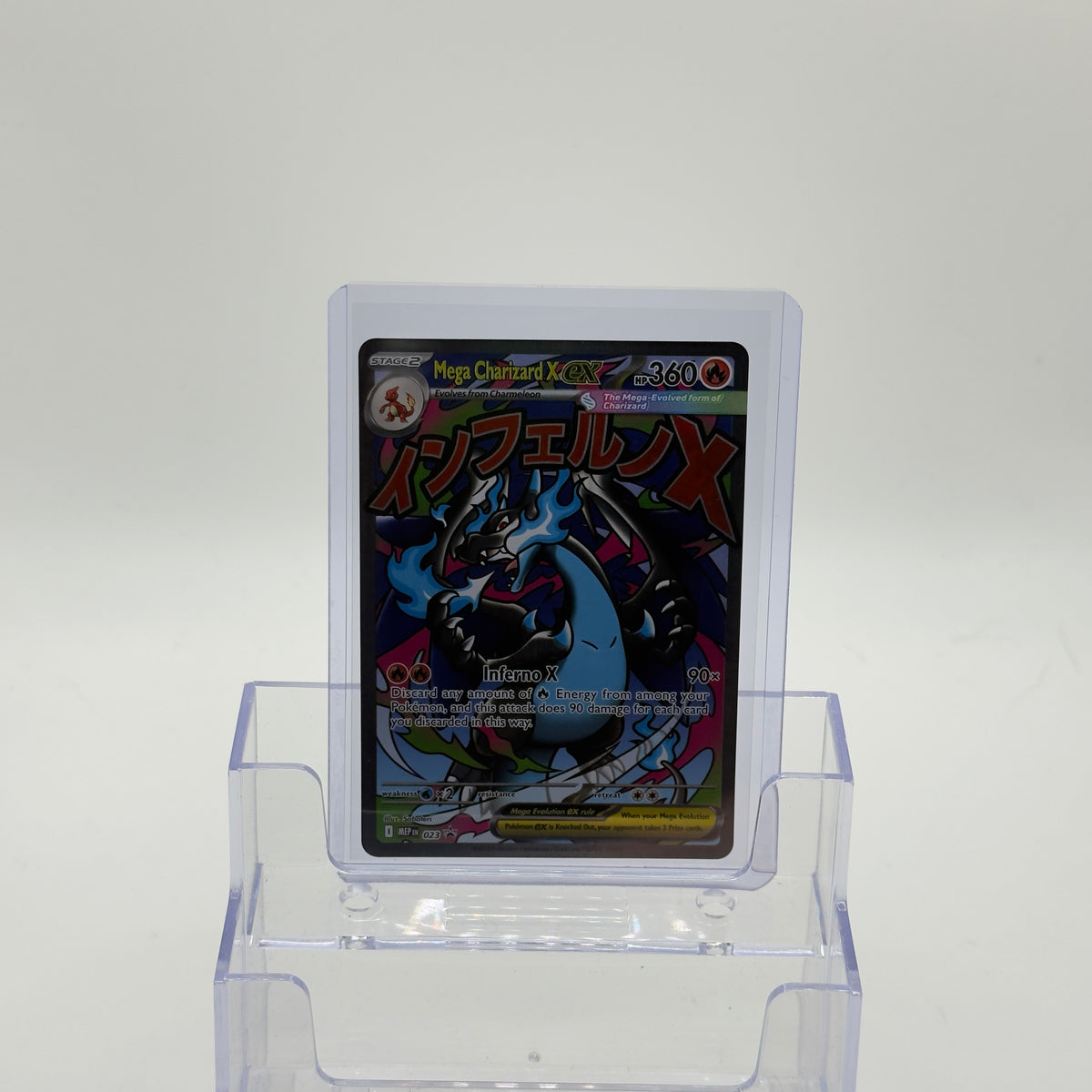 Mega Charizard X ex — Promo Holo #MEP 023 - NM