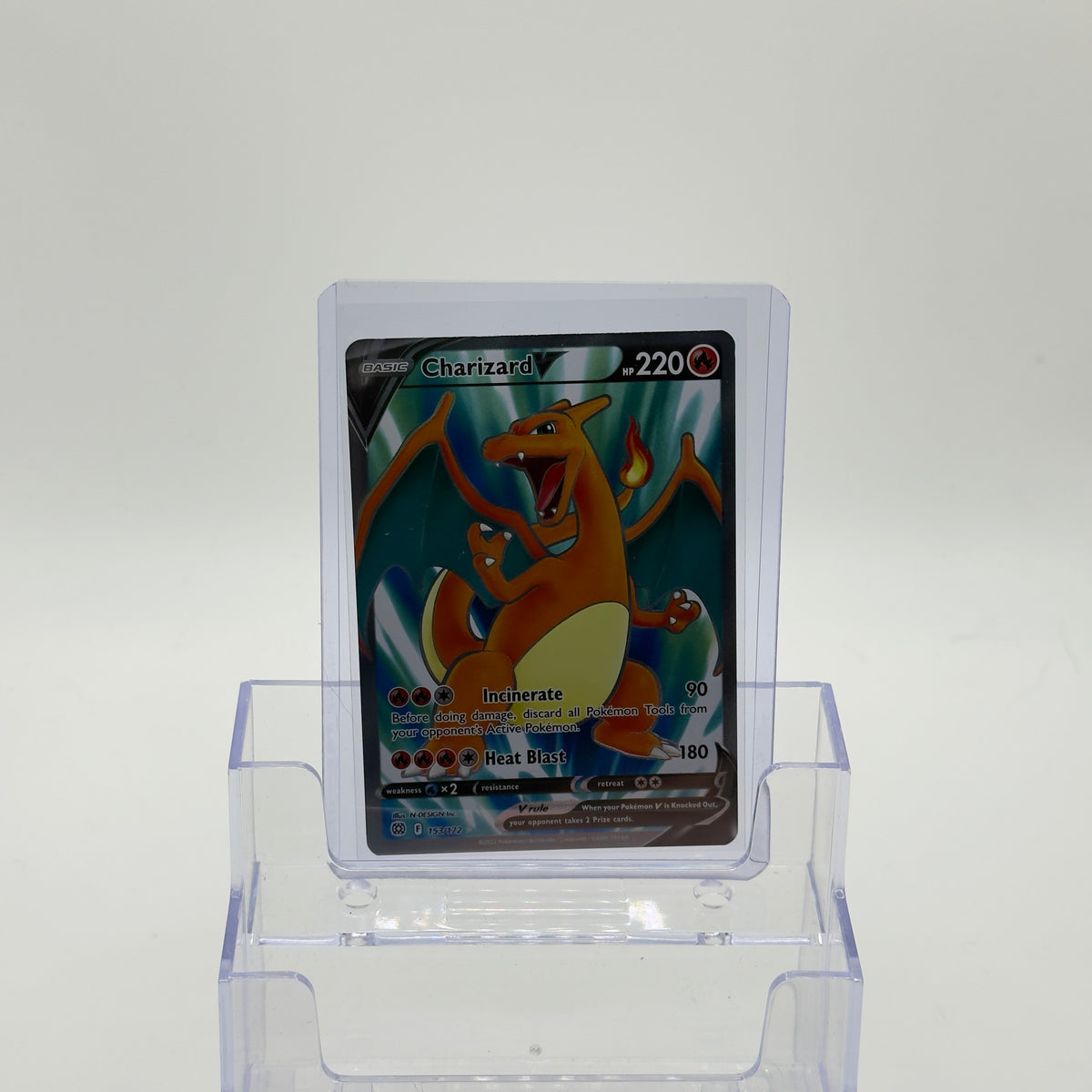 Charizard V — Full Art Holo #153/172 - NM