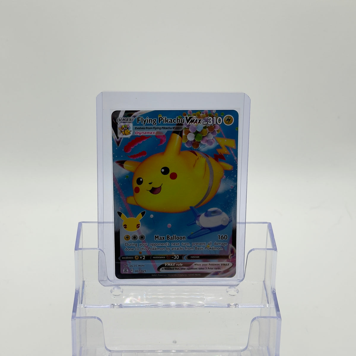 Flying Pikachu VMAX — Holo #007/025 - NM