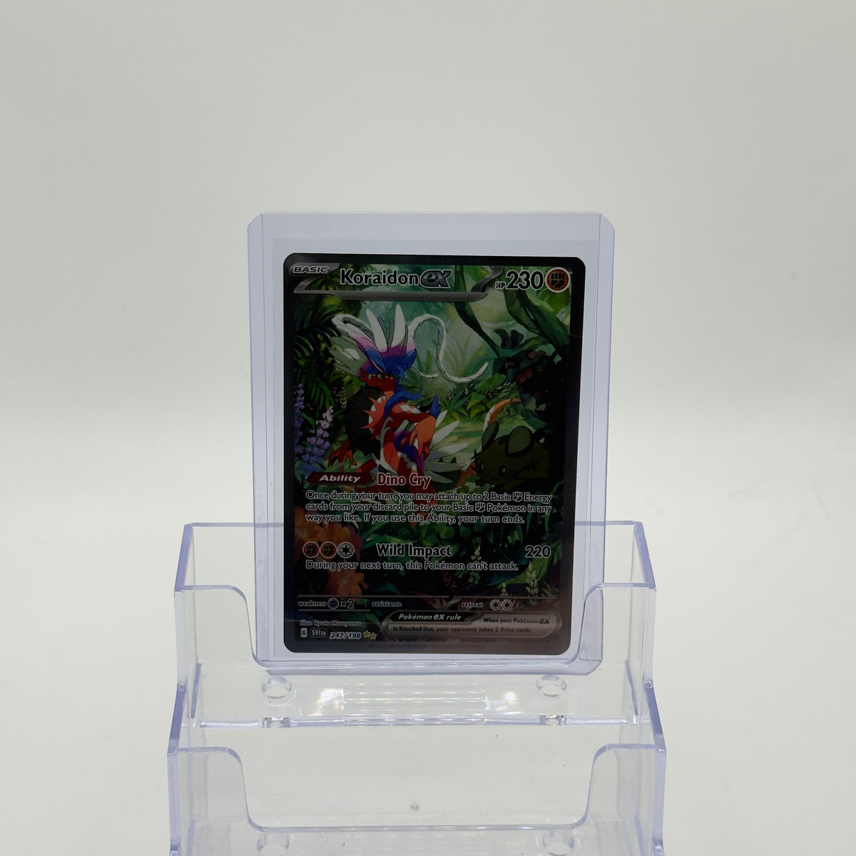 Koraidon ex — Special Illustration Rare Holo #247/198 - NM