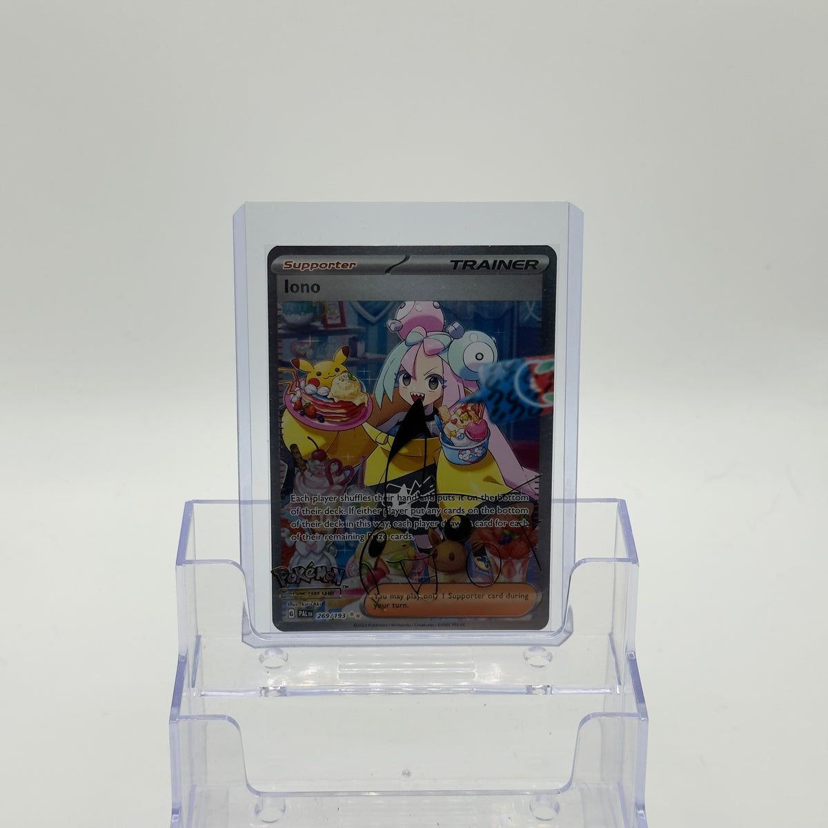 Iono — Special Illustration Rare Holo #269/193 - NM