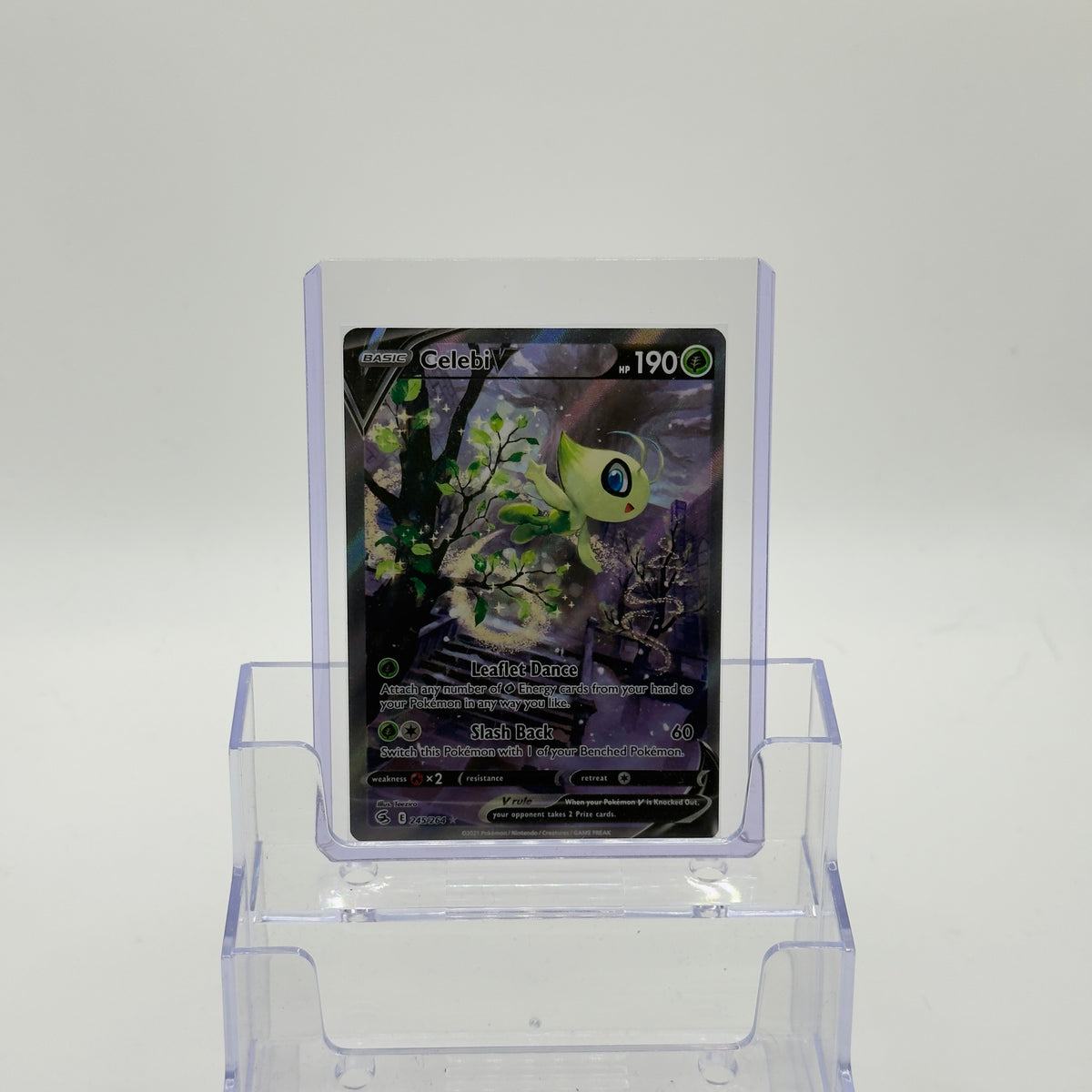 Celebi V — Alternate Full Art Holo #245/264 - NM