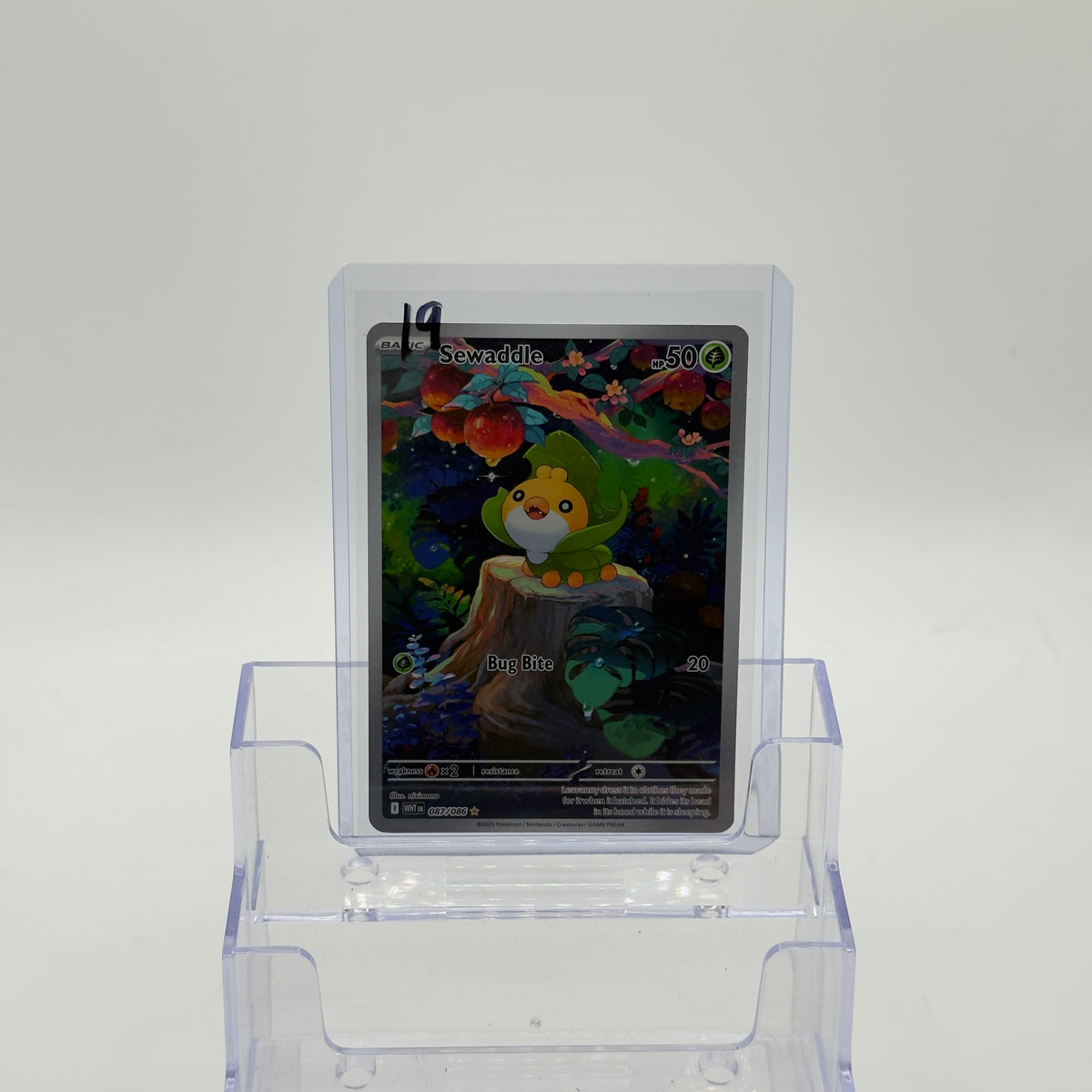 Sewaddle — Illustration Rare Holo #093/086 - NM