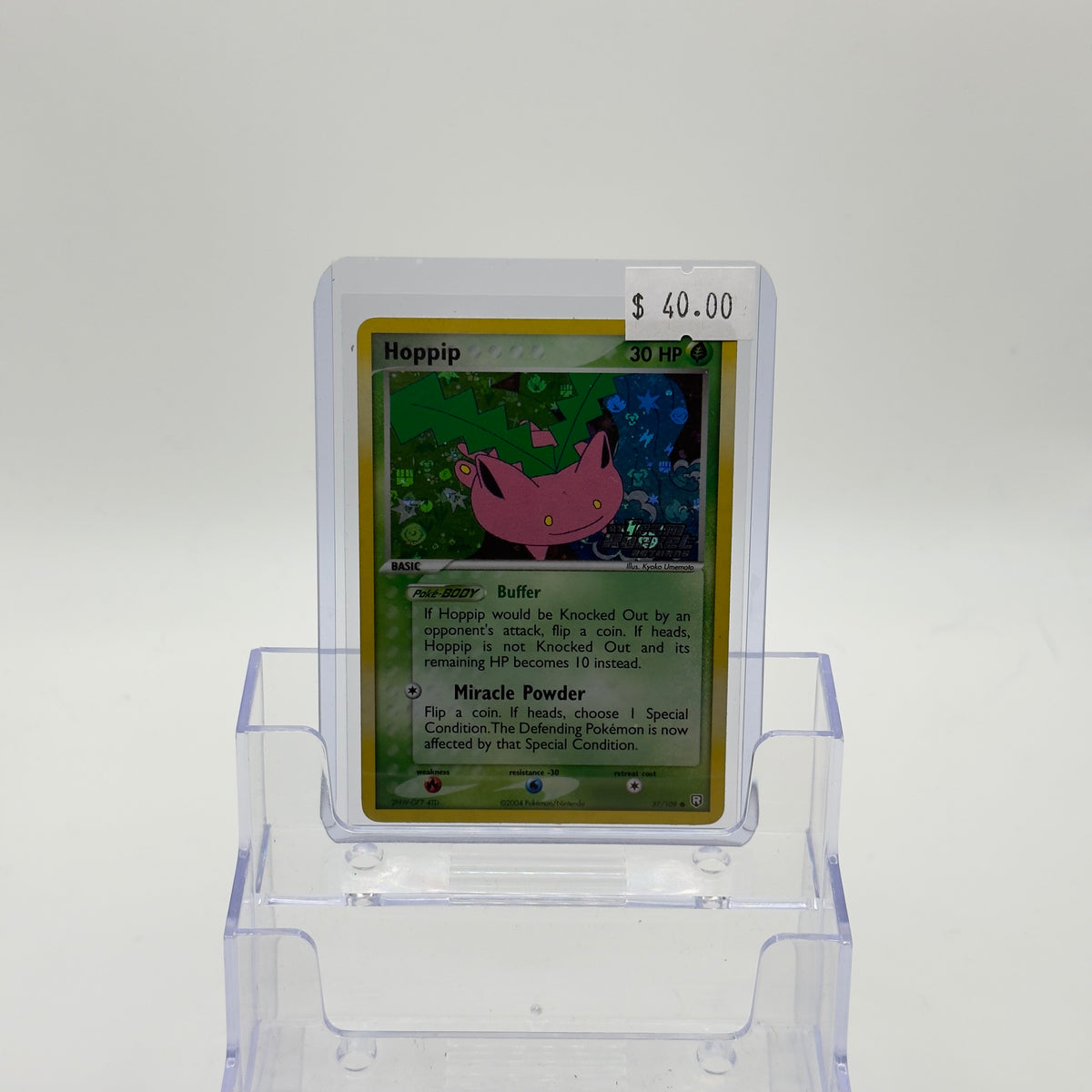 Hoppip — Team Rocket Returns Stamped Reverse Holo #57/109 - LP