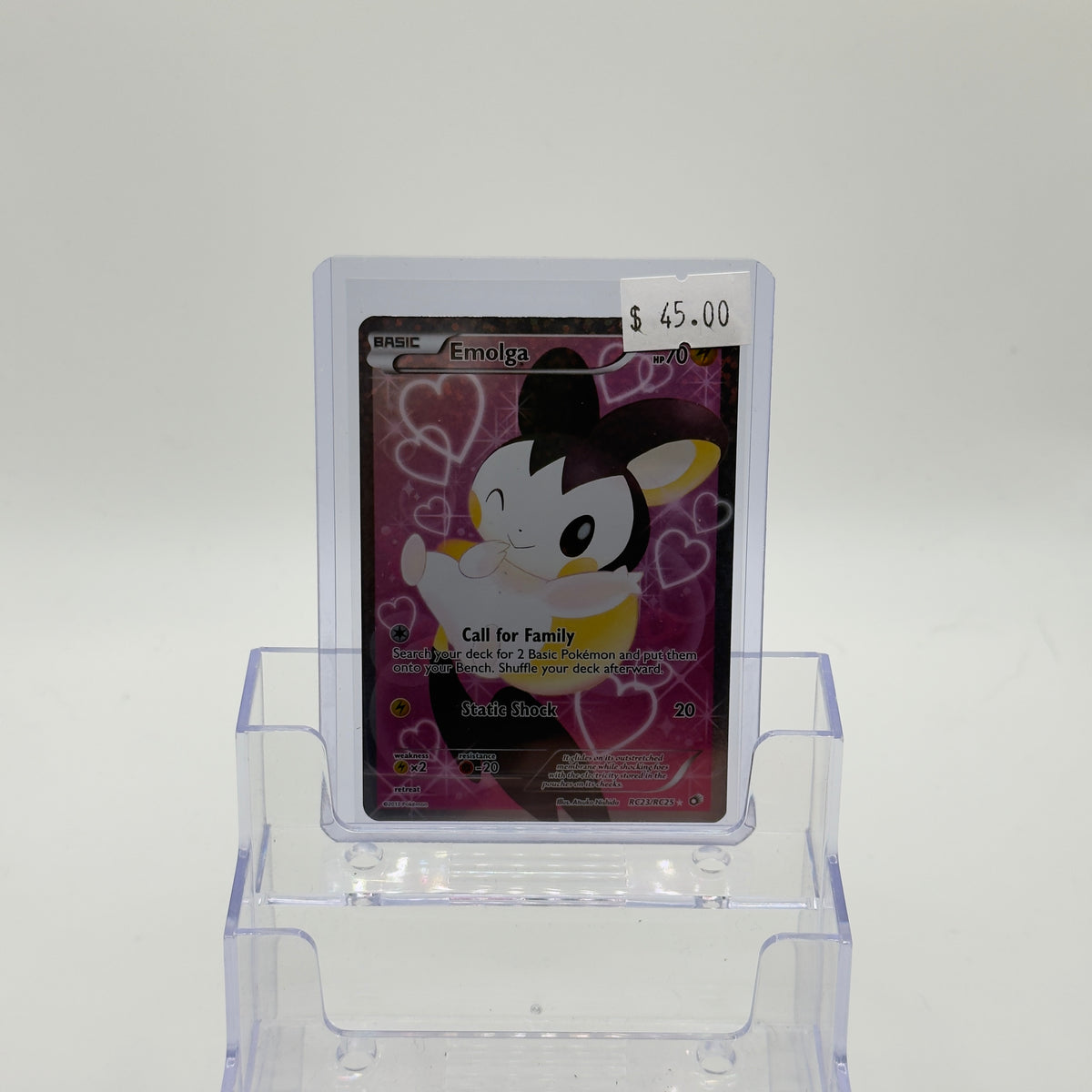 Emolga — Radiant Collection Full Art Holo #RC23/RC25 - MP