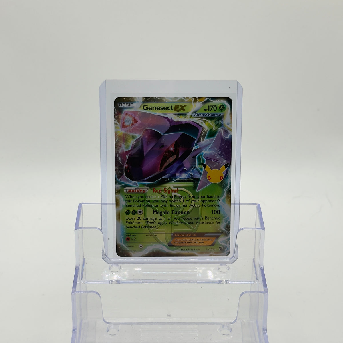 Genesect EX — Team Plasma Holo #11/101 - NM