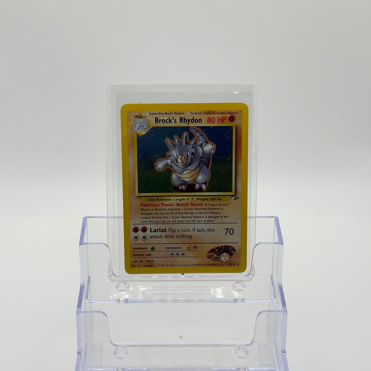 Brock's Rhydon — Holo #2/132 - LP