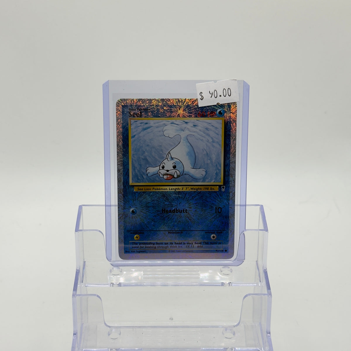 Seel — Legendary Collection Reverse Holo #92/110 - LP