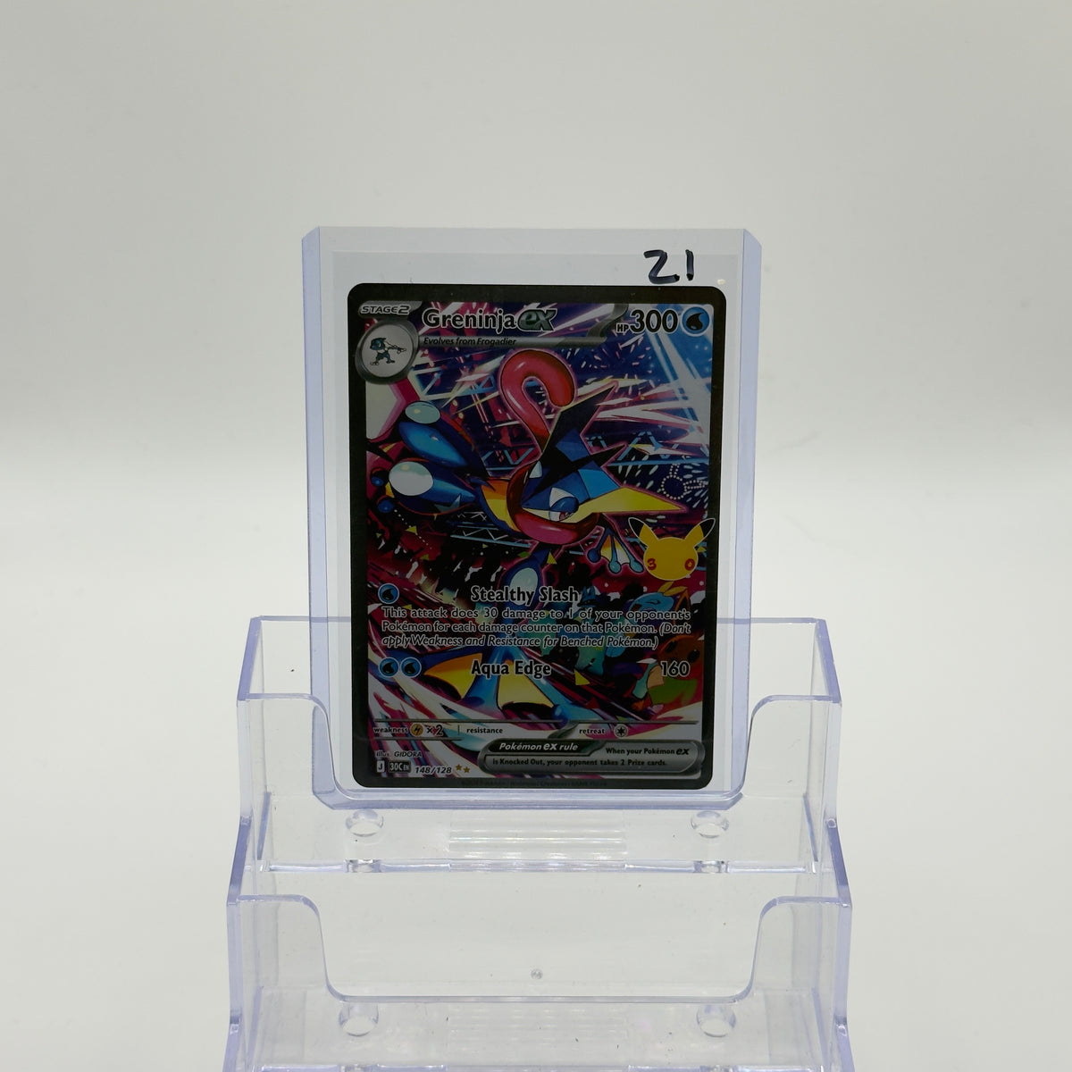 Greninja ex — Special Illustration Rare #148/128 - NM