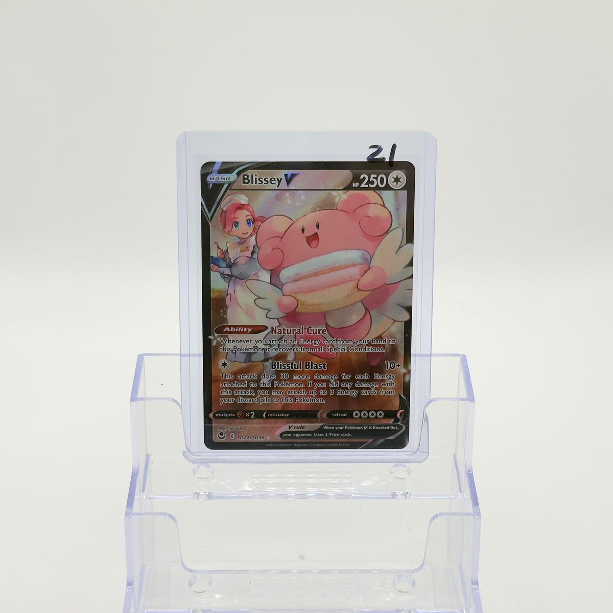 Blissey V — Trainer Gallery #TG22/TG30 - NM