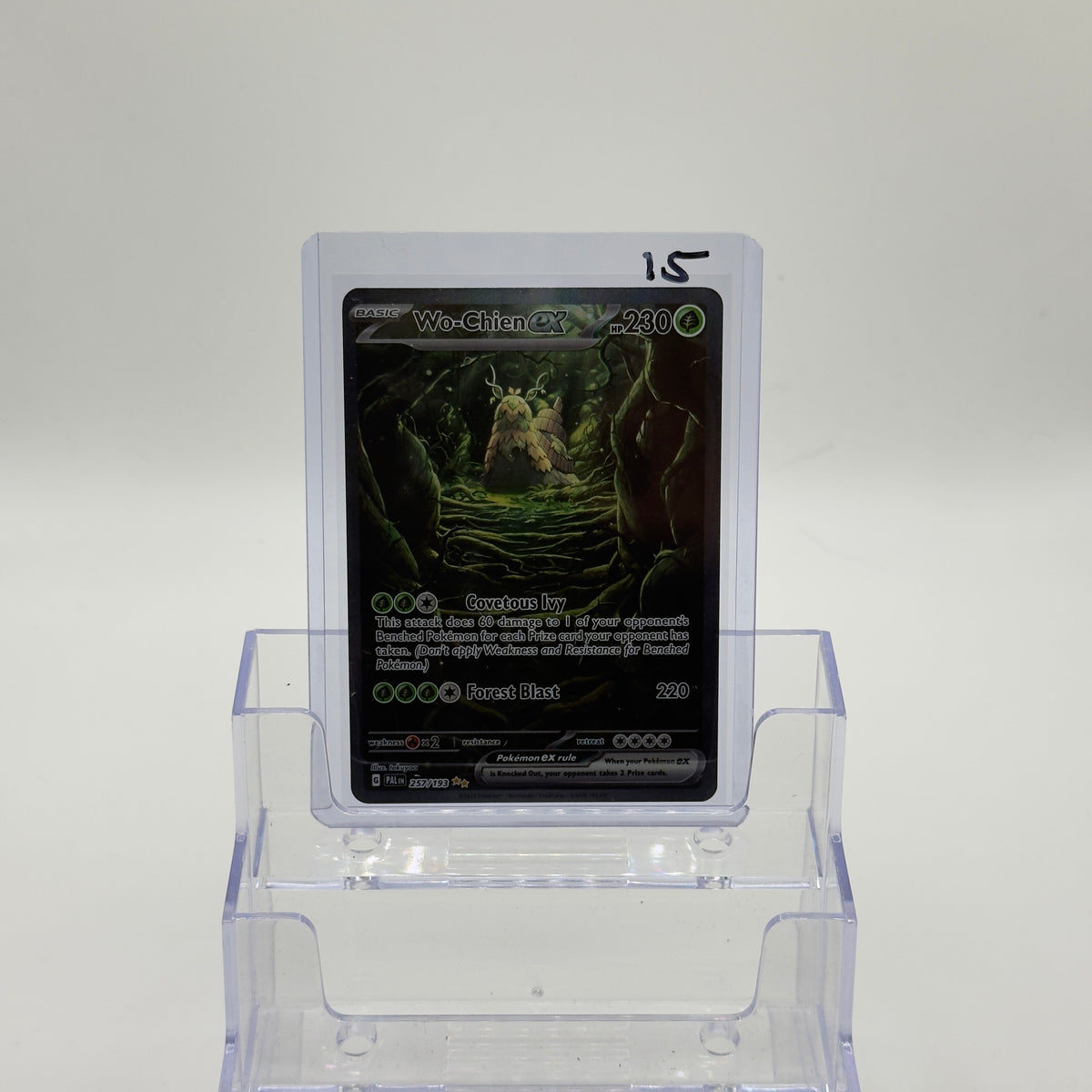 Wo-Chien ex — Special Illustration Rare #257/193 - NM