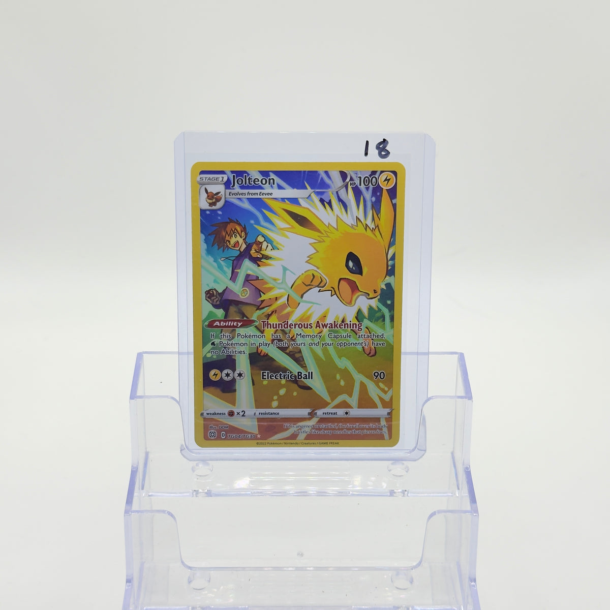 Jolteon — Trainer Gallery #TG04/TG30 - NM