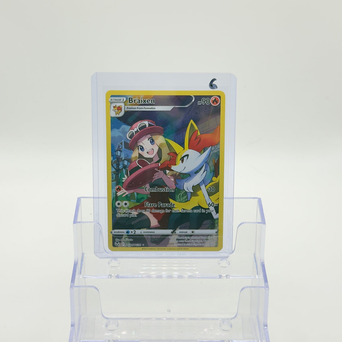 Braixen — Trainer Gallery #TG01/TG30 - NM