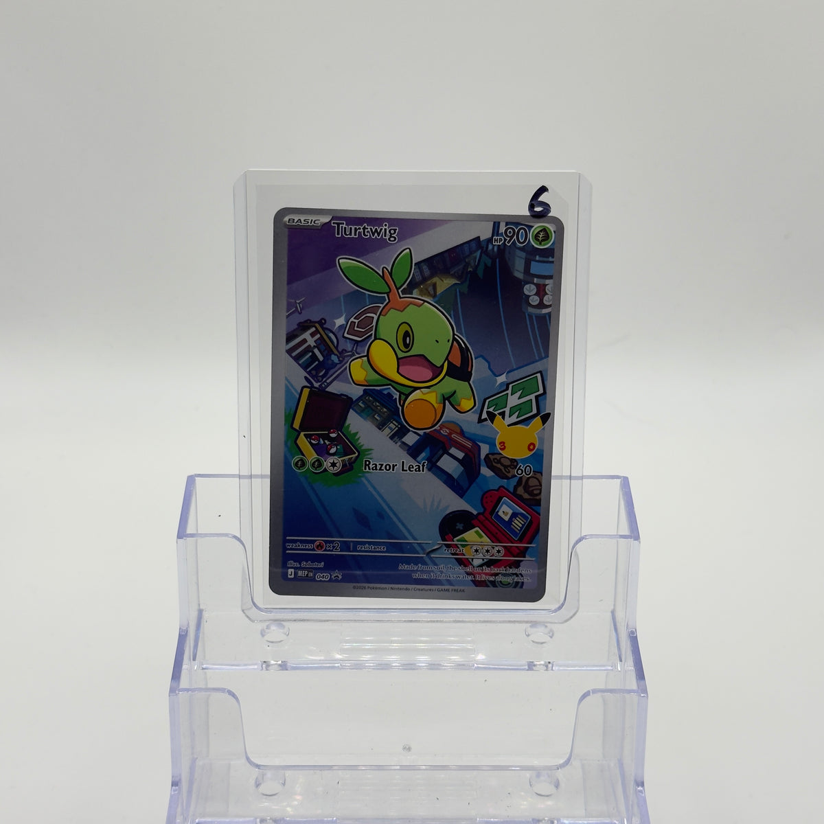 Turtwig — Illustration Promo #MEP 040 - NM