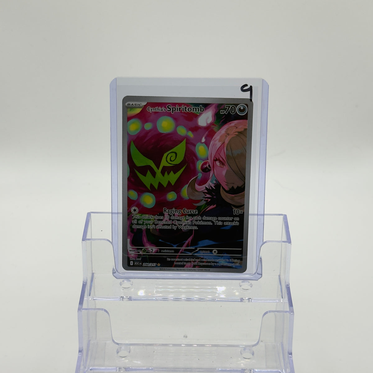 Cynthia's Spiritomb — Illustration Rare #244/217 - NM