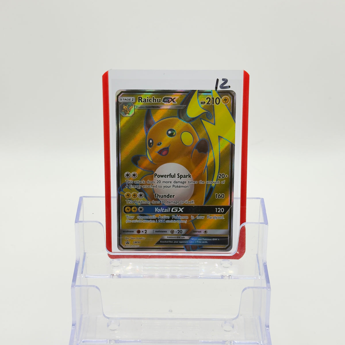 Raichu GX — Holo Promo #SM90 - NM