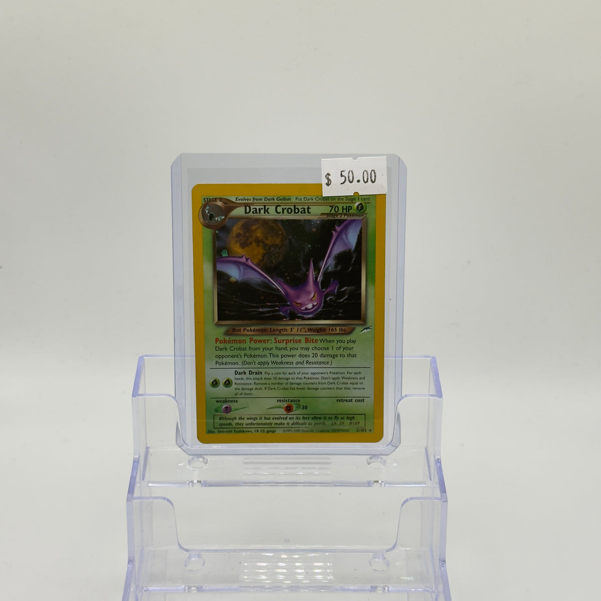 Dark Crobat — Holo #2/105 - NM