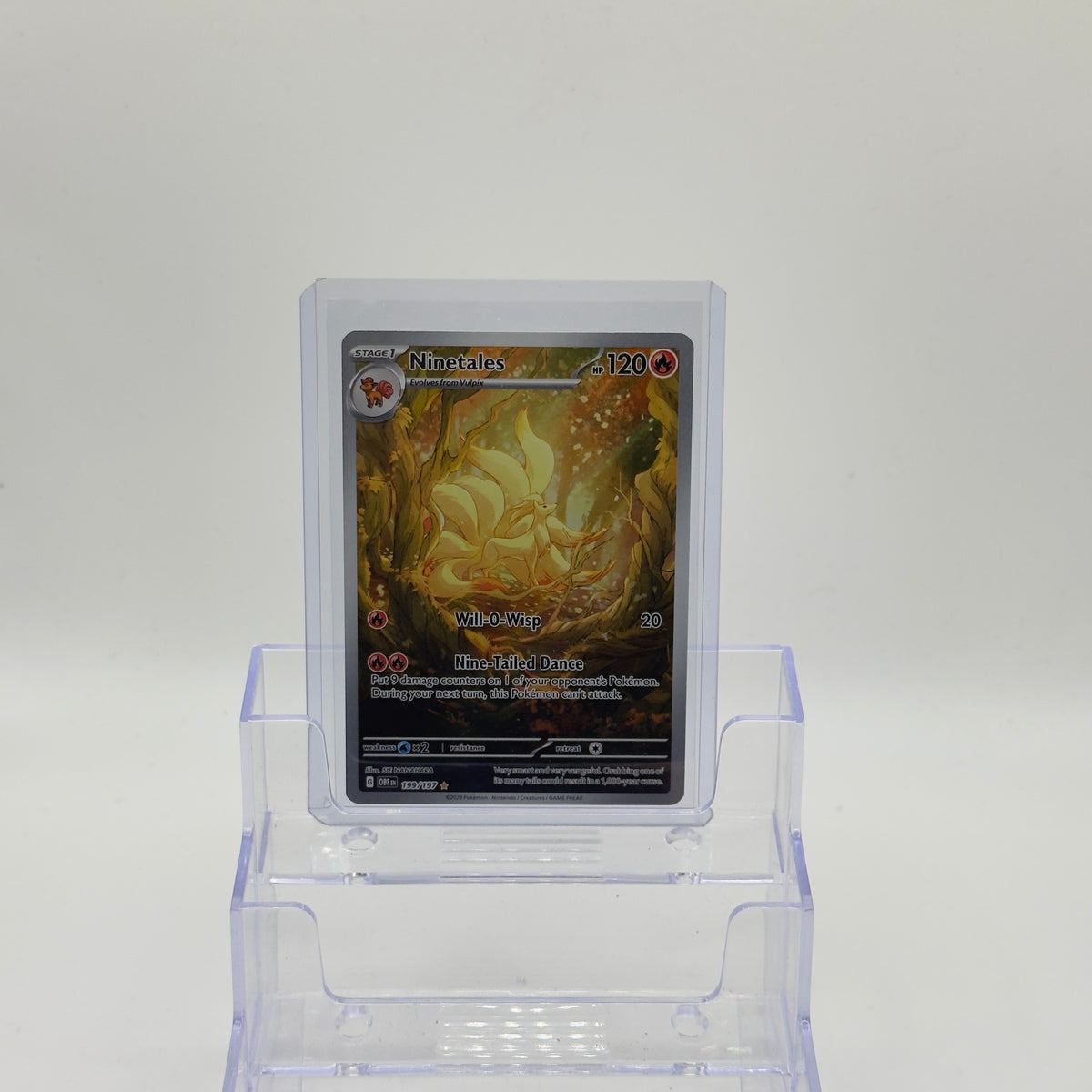 Ninetales — Illustration Rare #199/197 - NM