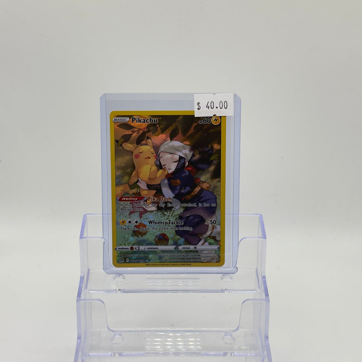 Pikachu — Character Rare #TG05/TG30 - NM