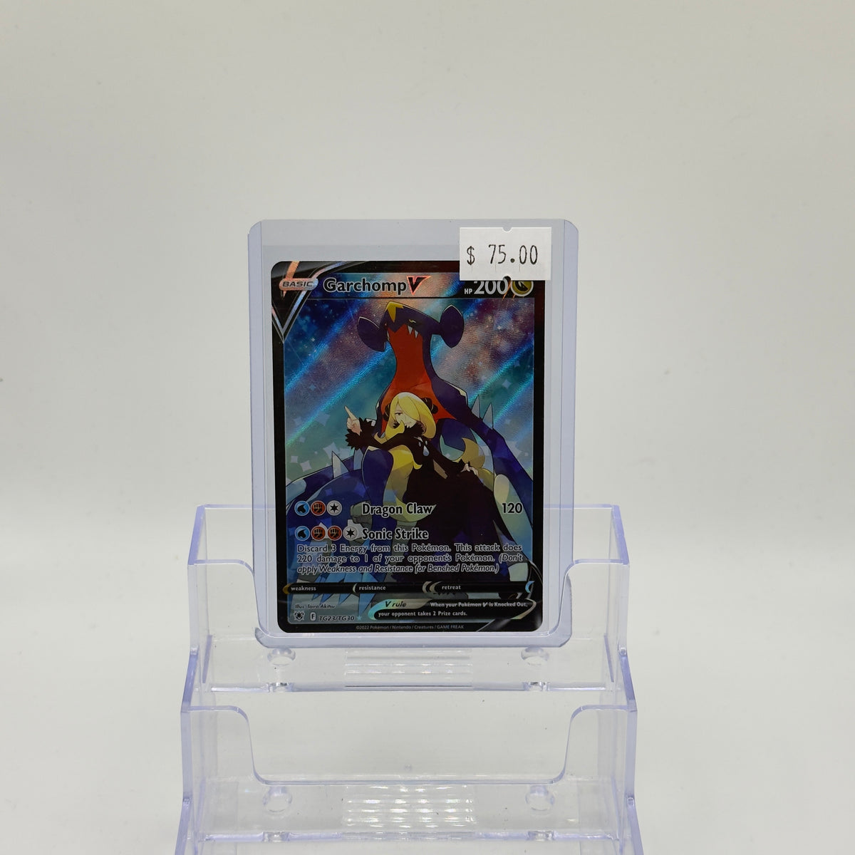Garchomp V — Trainer Gallery #TG23/TG30 - NM