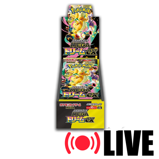 (LIVE) Japanese Pokemon Mega Dream Ex Booster Box