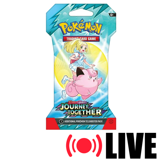 (LIVE) Pokemon Journey Together Sleeved Blister Pack