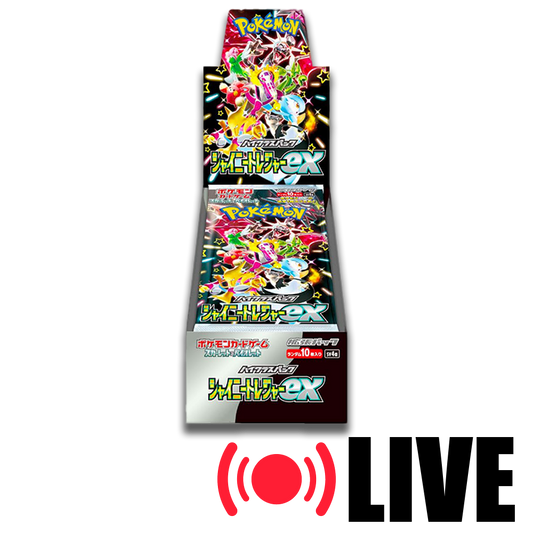 (LIVE) Pokemon Shiny Treasures Booster Box