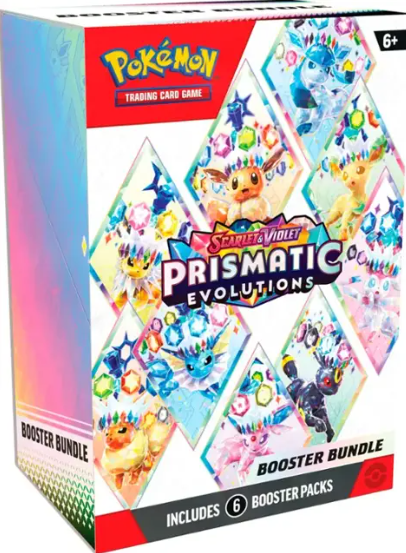 (LIVE) Pokemon Prismatic Evolutions Booster Bundle
