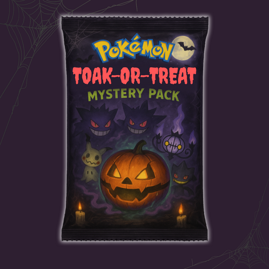 (PRE ORDER) TOAK-OR-TREAT Pokemon Mystery Pack Vol. 1