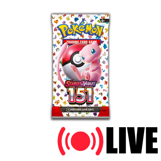 (LIVE) Pokemon 151 English Booster Pack