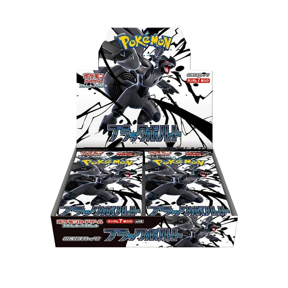 Japanese Pokemon Black Bolt Booster Box