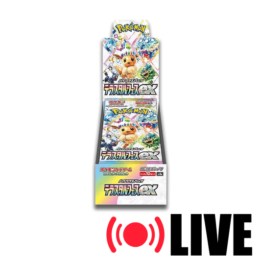 (LIVE) Pokemon Terastal Festival Booster Box