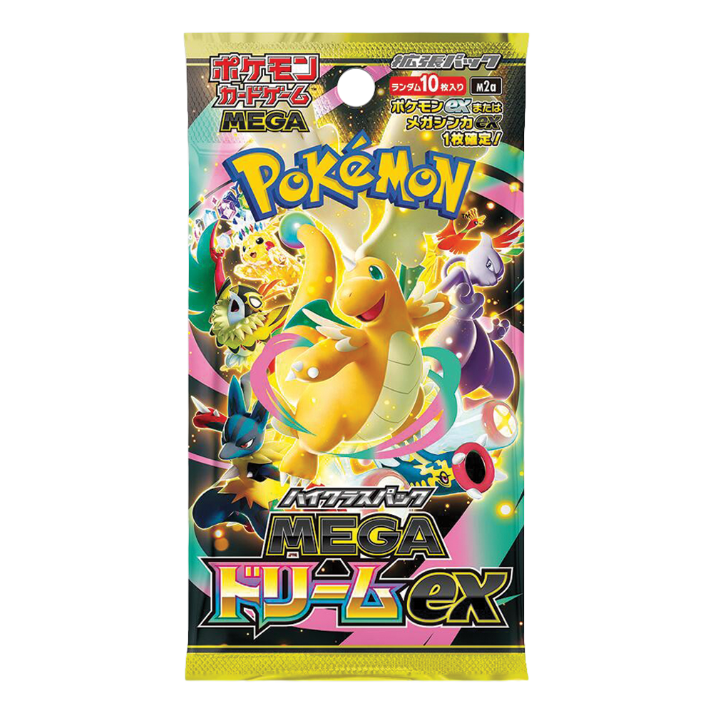 Pokemon Mega Dream Japanese Booster Pack
