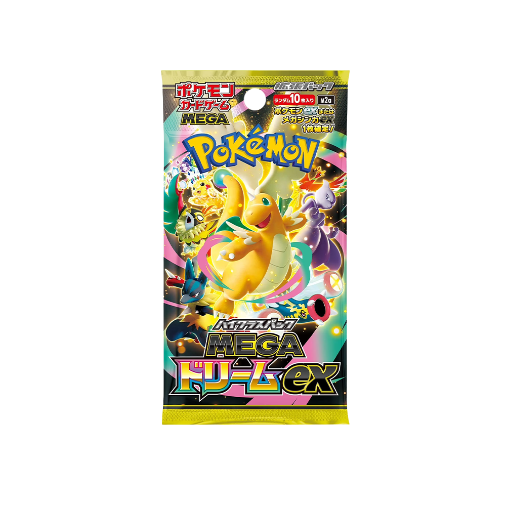 Japanese Pokemon Mega Dream Ex Booster Pack