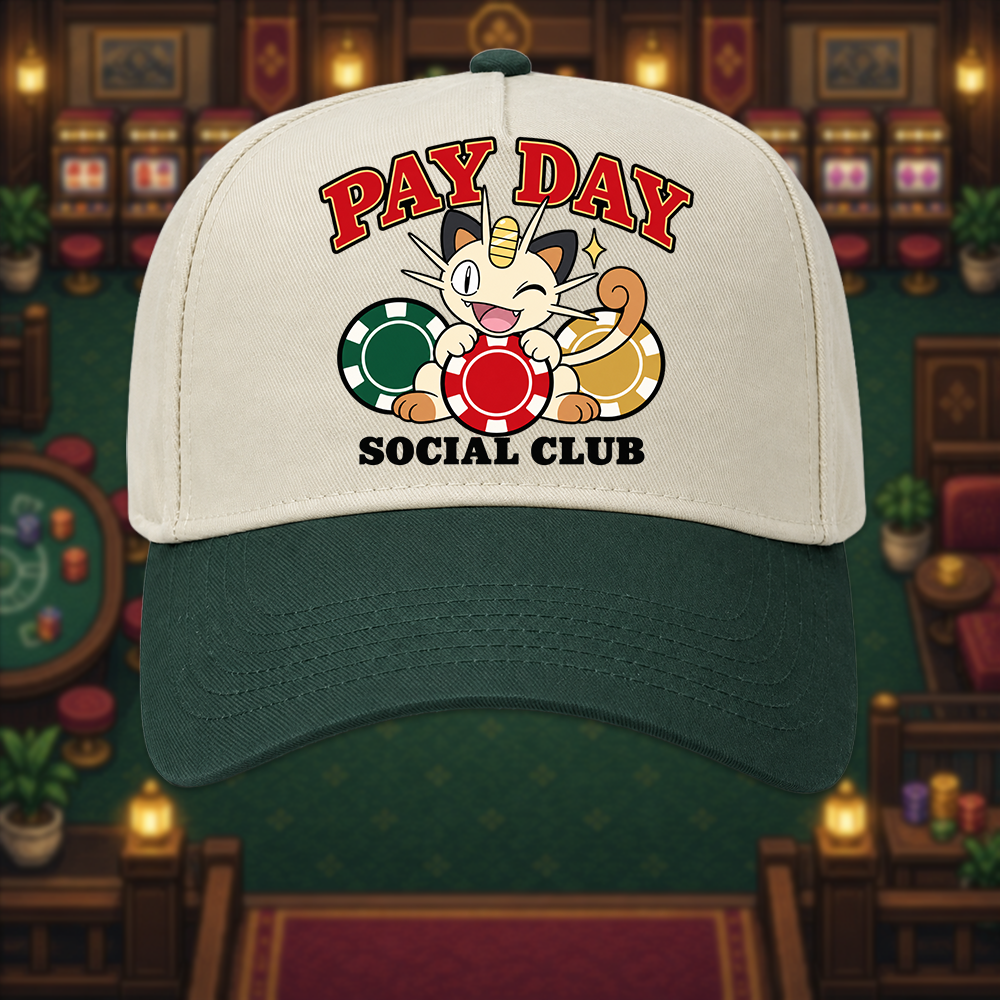 Pay Day Embroidered Cap