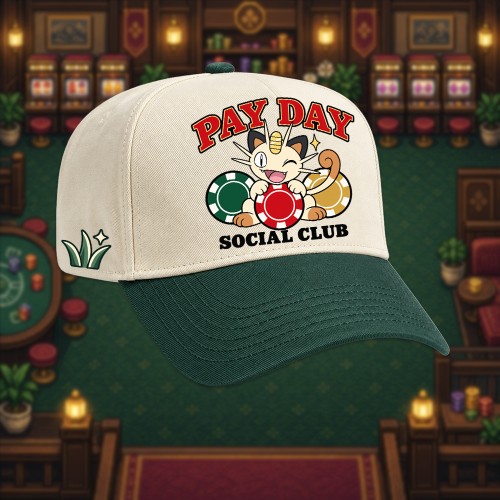 Pay Day Embroidered Cap