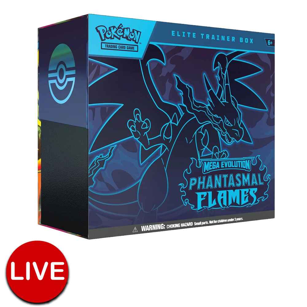(LIVE) Pokemon Phantasmal Flames ETB