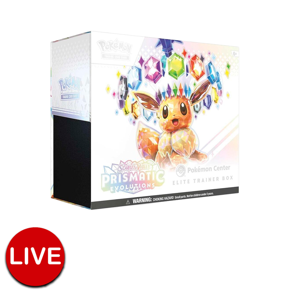 (LIVE) Prismatic Evolutions ETB
