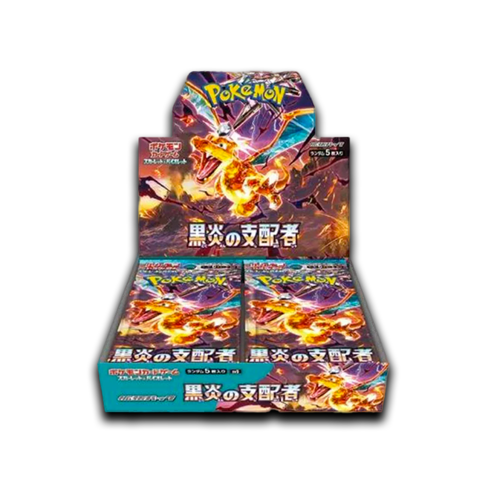 Pokemon Ruler Of The Black Flame Booster Box