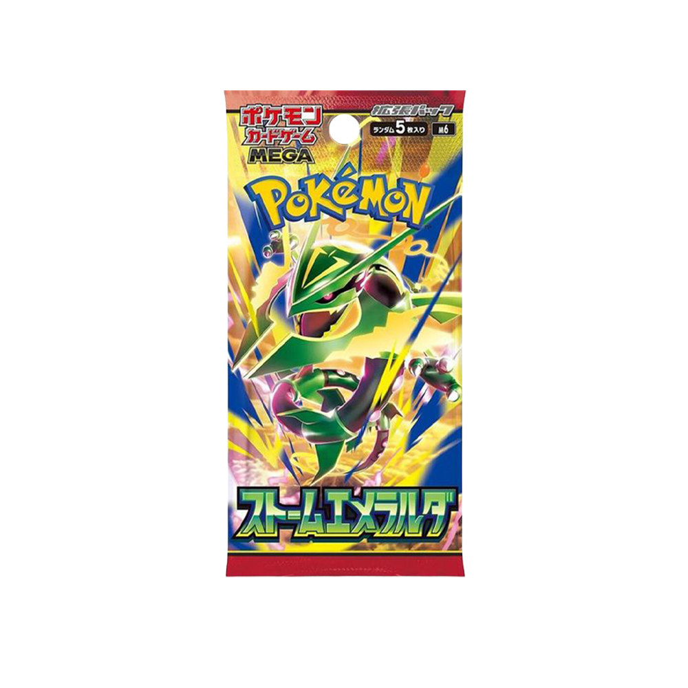 Japanese Pokemon Storm Emeralda Booster Pack